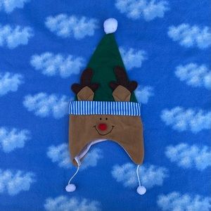 Reindeer Earflap Hat